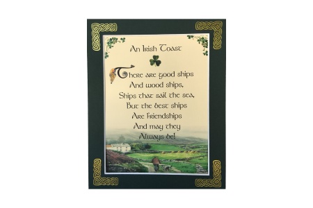 An Irish Toast - There are good ships - 8x10 Matted