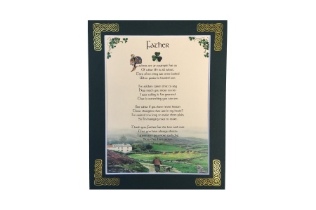 Father - Fathers set an example - 8x10 Matted