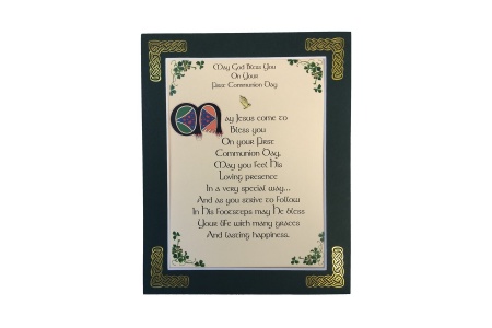 Holy Communion - May Jesus come to bless you - 8x10 Matted