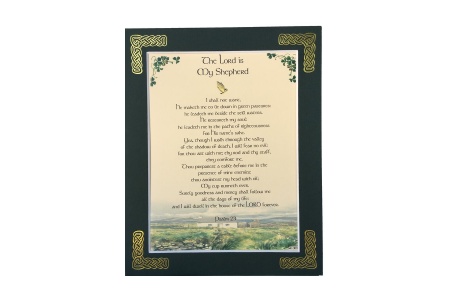 The Lord Is My Shepherd - 8x10 Matted