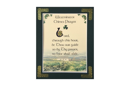 Westminster Chimes Prayer - 8x10 Matted