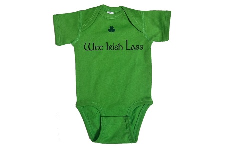 Wee Irish Lass Baby Onesie