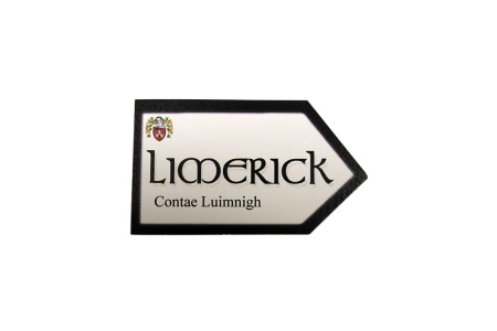 Limerick - County Road Sign Magnet