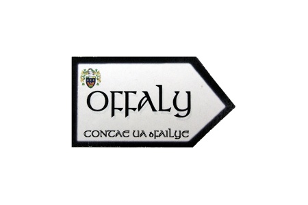 Offaly - County Road Sign Magnet
