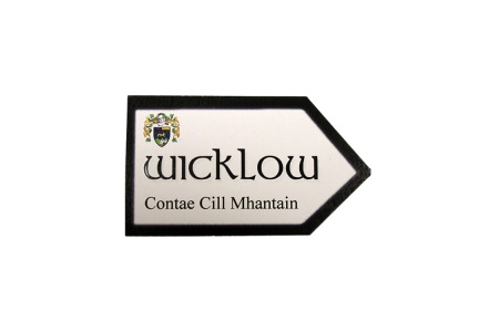 Wicklow - County Road Sign Magnet