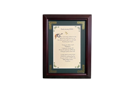 Anniversary Wish - 5x7 Framed Blessing