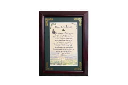Bless This House - Bless this house O Lord we pray - 5x7 Framed Blessing
