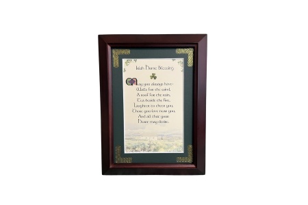Irish Home Blessing - May You Always - 5x7 Framed