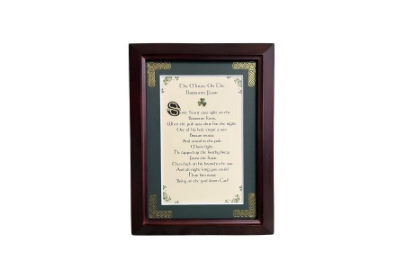 The Mouse On The Barroom Floor - 5x7 Framed Blessing
