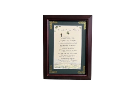To Make a House a Home - 5x7 Framed Blessing