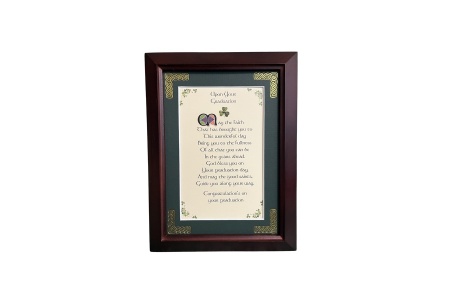 Upon Your Graduation - 5x7 Framed Blessing