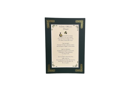 A Police Officer's Prayer - 5x7 Matted 