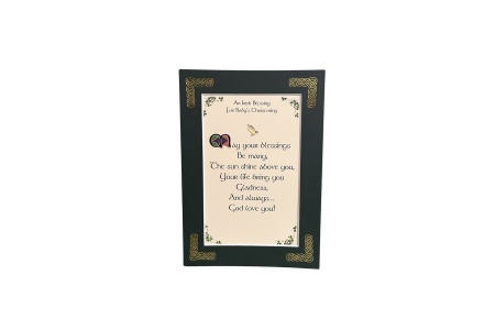 An Irish Bless for Baby's Christening - 5x7 Matted 