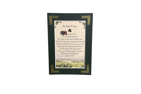 /Irish-Blessings/5x7-Matted/An-Irish-Toast---May-the-luck-of-the-Irish-find-you