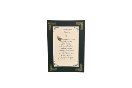 Goddaughter blessing - Dearest Father in Heaven - 5x7 Matted 