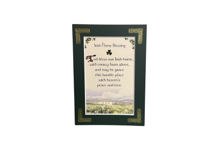 Irish Home Blessing - God bless our Irish Home - 5x7 Matted