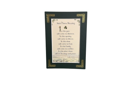/Irish-Blessings/5x7-Matted/Irish-Home-Blessing---In-this-gate-will-come-no-distress