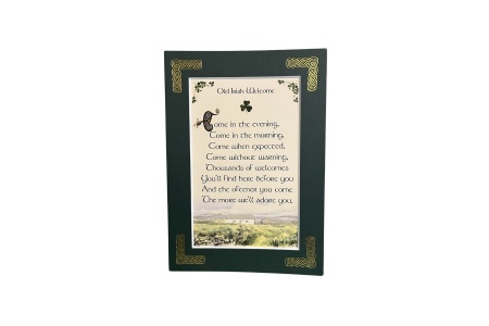 Old Irish Welcome  - 5x7 Matted 