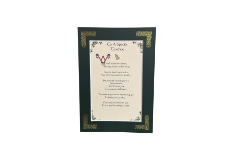/Irish-Blessings/5x7-Matted/To-A-Special-Teacher