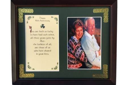 /Irish-Blessings/8x10-Framed-Photo-Verse/Anniversary---Happy-40th-Anniversary