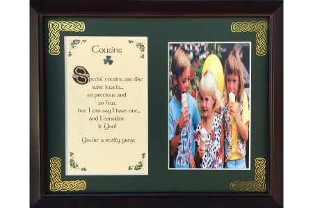 /Irish-Blessings/8x10-Framed-Photo-Verse/Cousins