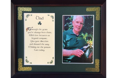 /Irish-Blessings/8x10-Framed-Photo-Verse/Dad---Through-the-years