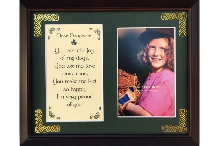 /Irish-Blessings/8x10-Framed-Photo-Verse/Daughter---Dear-Daughter---you-are-the-joy