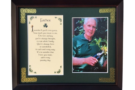/Irish-Blessings/8x10-Framed-Photo-Verse/Father---I-wonder-if-youll-ever-guess