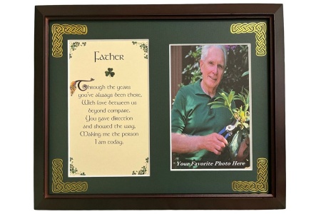 Father - Through the Years - 8x10 Photo Blessing