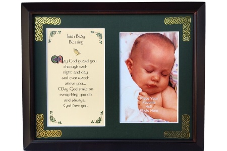 /Irish-Blessings/8x10-Framed-Photo-Verse/Irish-Baby-Blessing---May-God-Guard-You