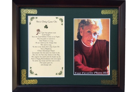 /Irish-Blessings/8x10-Framed-Photo-Verse/Shes-Only-Gone-On