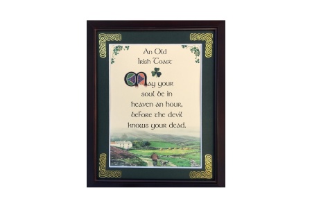 /Irish-Blessings/8x10-Framed/An-Old-Irish-Toast---May-Your-Soul