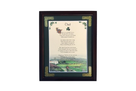 /Irish-Blessings/8x10-Framed/Dad---Dads-Set-An-Example