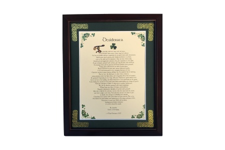 /Irish-Blessings/8x10-Framed/Desiderata