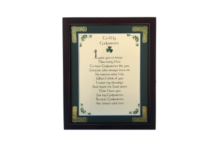 /Irish-Blessings/8x10-Framed/Godparents---To-My-Godparents
