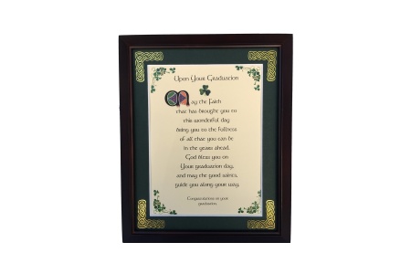 /Irish-Blessings/8x10-Framed/Graduation---Upon-Your-Graduation
