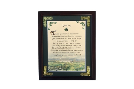 /Irish-Blessings/8x10-Framed/Granny