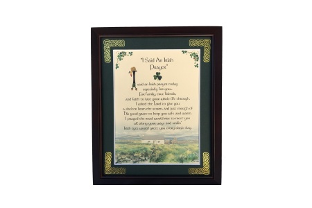 /Irish-Blessings/8x10-Framed/I-Said-An-Irish-Prayer
