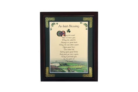 /Irish-Blessings/8x10-Framed/Irish-Blessing---May-The-Road-Rise