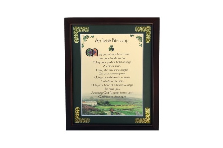 /Irish-Blessings/8x10-Framed/Irish-Blessing---May-You-Always-Have-Work
