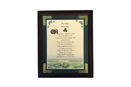 /Irish-Blessings/8x10-Framed/Irish-blessing---May-There-Always-Be-Work