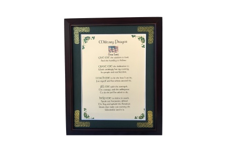 /Irish-Blessings/8x10-Framed/Military-Prayer