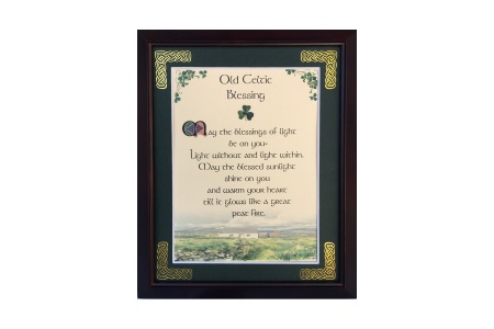 /Irish-Blessings/8x10-Framed/Old-Celtic-Blessing