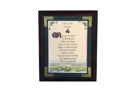 /Irish-Blessings/8x10-Framed/Old-Celtic-Prayer