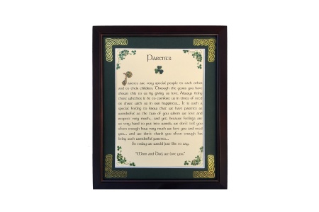 /Irish-Blessings/8x10-Framed/Parents