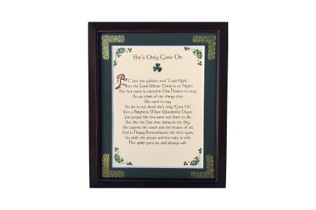 /Irish-Blessings/8x10-Framed/Shes-Only-Gone-On