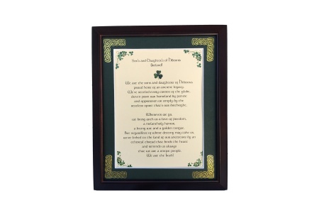 /Irish-Blessings/8x10-Framed/Sons-and-Daughters-of-Hibernia