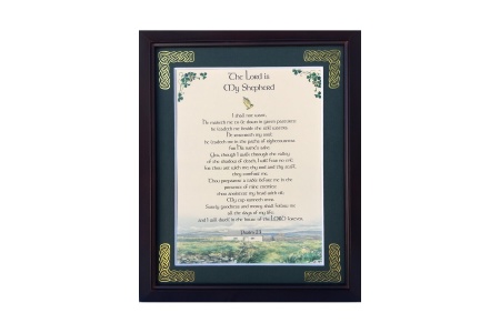 /Irish-Blessings/8x10-Framed/The-Lord-Is-My-Shepherd