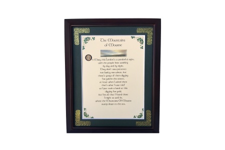/Irish-Blessings/8x10-Framed/The-Mountains-of-Mourne