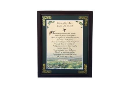 /Irish-Blessings/8x10-Framed/Theres-No-Place-Like-Ireland
